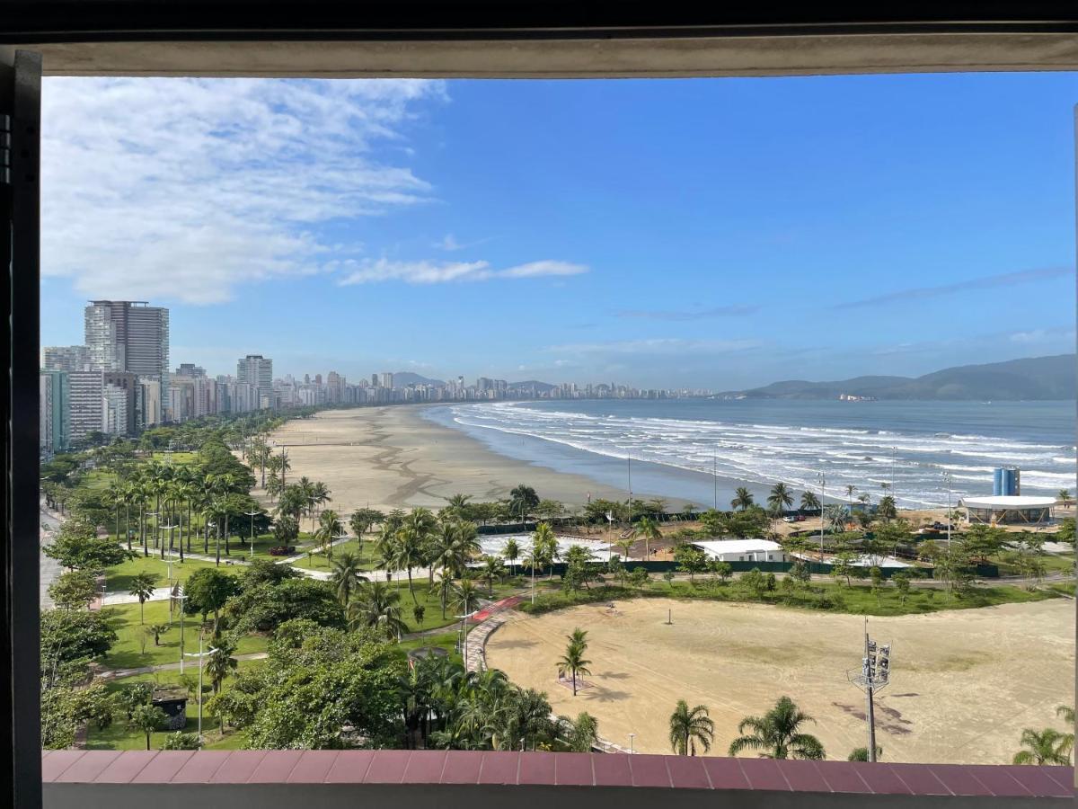 Pé na Areia em Santos! Que Vista!!! Apartamento Santos  Exterior foto